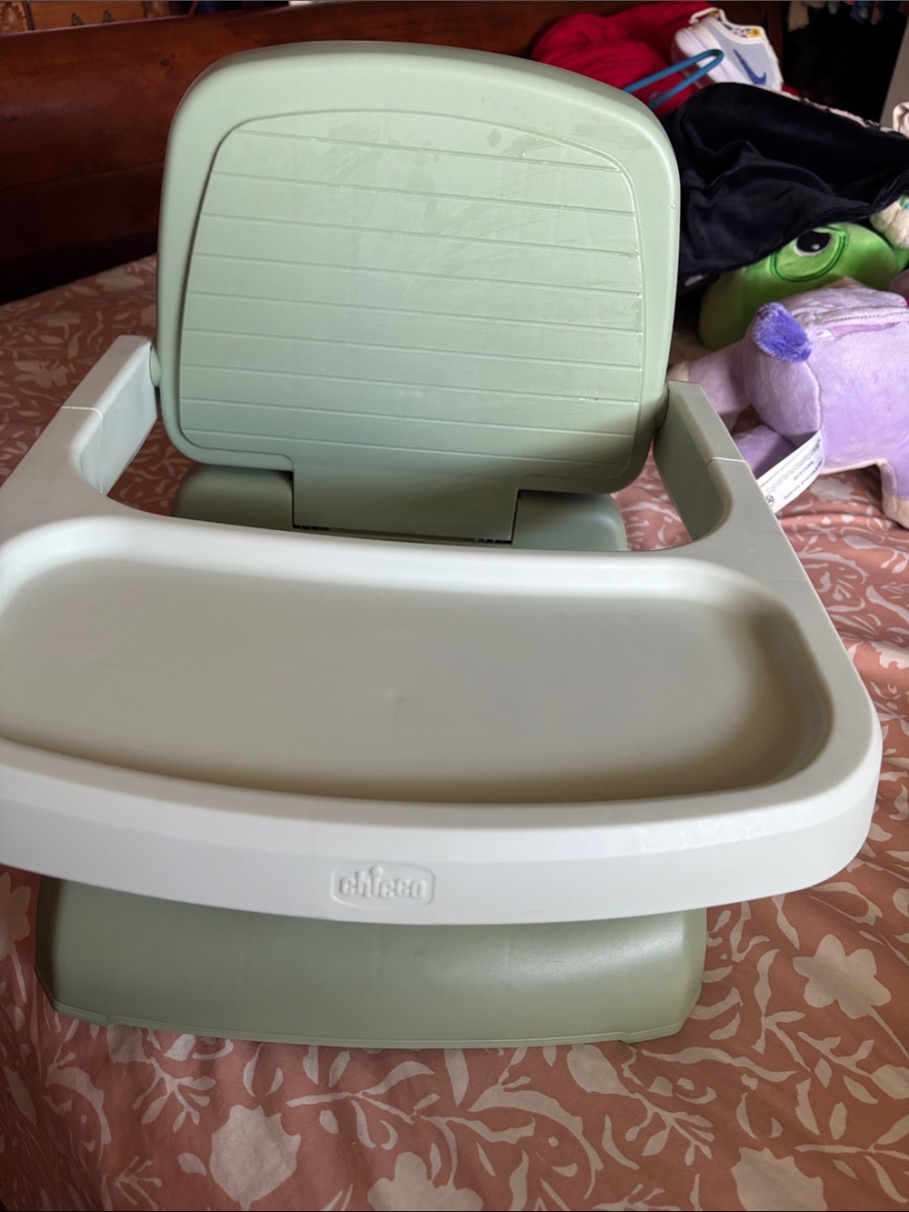 Chicco Kids Booster Seat with Removable Tray - Sage Green